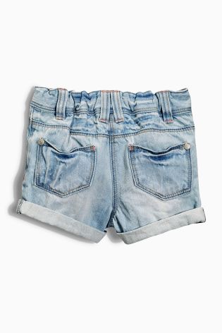 Bleach Wash Denim Shorts (3mths-6yrs)